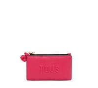 TOUS S Brenda Geldbörse, Fuchsia, Reiseaccessoire für Damen, klein, Fuchsia, pequeña