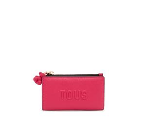 TOUS S Brenda Geldbörse, Fuchsia, Reiseaccessoire für Damen, klein, Fuchsia, pequeña