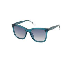 TOUS STOB46 Brille, Matt TRANSP.Blue, 53 für Damen, Matt Transp.Blue, 66
