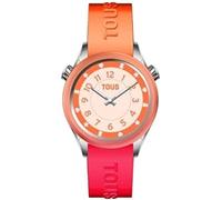 TOUS Watches mini self time Damen Uhr analog Quarzwerk mit Silikon Armband 200358051
