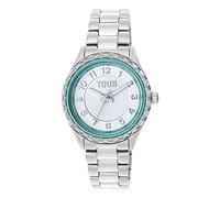 TOUS Watches mini t-Bear Damen Uhr analog Quarzwerk mit Edelstahl Armband 200351082