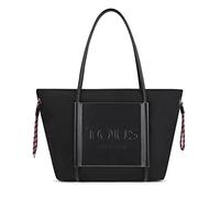 TOUS XL EMPIRE Soft Shopper mit Reißverschluss, Schwarz, 17 x 52 x 29,5 cm
