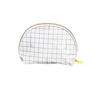 TOVINANNA 1stück Handtasche Aus Canvas Multifunktionale Kosmetiktasche Für Damen Praktische Make-up Aufbewahrung Für Reisen Und Alltag Beige