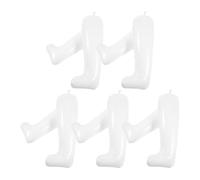 TOVINANNA 5 Paare Aufblasbarer Schuhformer Stiefelspanner | Leicht, Tragbar, per Feuchtem Tuch Reinigbar, Stiefelhalter für Zuhause, 32cm, 7-form