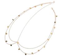 TOVINANNA Boho Haarkette aus Zinklegierung mit Quasten Kopfschmuck für Damen Hochzeit und Festival