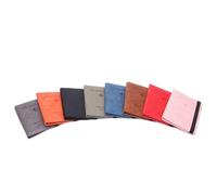 TOVINANNA Leder Brieftasche Für Frauen Mit RFID-Schutz Reisepasshülle Etui Multifunktions-Aufbewahrungstasche Aus Pu-Leder Bankhalter Geeignet Für Ausweise Fotos Klein Und Praktisch Zum Mitn