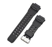 TOVINANNA Pu Uhrenarmband aus Schwarzem Kunstharz Bequemes Herrenarmband und Damenarmband Leicht Wechselbar Modisches Ersatzarmband für Casual und Formelle Anlässe