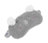 TOVINANNA Schlafmaske Für Damen Und Jugendliche Atmungsaktive Plüsch-augenmaske Mit Cartoon-tiermotiv Bequeme Augenmaske Mit Optimaler Lichtundurchlässigkeit Für Erholsamen Schlaf