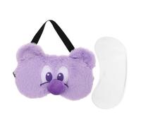 TOVINANNA Schlafmaske Für Junge Mädchen Augenmaske Mit Niedlichem Muster Schlafmaske Für Jungen Und Mädchen Verdunkelungs-augenmaske Für Reise Und Entspannung Kuschelige Maske Für Zuhause Un