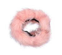 TOVINANNA Stirnband für Damen Warmes Winterfellstirnband Pelzohrenwärmer Pelzstirnband für Damen zum Schlittschuhlaufen Wandern Spazierengehen