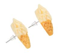 TOVINANNA Süße Eiscreme Ohrstecker Damen Ohrschmuck Leicht Langlebig Geeignet für Party Hochzeit Alltag Modische Damen Ohrringe Stecker Geschenk