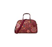 TOVY weekend bag medium flores felices red