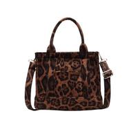 TOWARDSNAN Kleine Quadratische Tasche Für Damen Modische Messenger Tasche Trendige Schultertasche Mit Leopardenmuster Passende Umhängetasche Für Damen Umhängetasche Mit Leopardenmuster Schultertasche