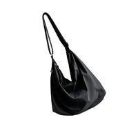 TOWARDSNAN Trendy Nylon Shoulder Bag Crossbody Pack with Adjustable Strap Spacious Interior for Phone Wallet Cosmetic Book Stylish Utility Bag