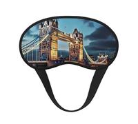 Tower Bridge in London Schlafmaske für Seitenschläfer, lichtblockierende Nachtmasken für Schlaf Augenmaske für Frauen Männer Augenbedeckung Weiche Bequeme Lidschatten für Reisen, Nickerchen