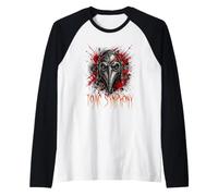 Toxic Symphony - Trash Polka Plague Doctor Raglan