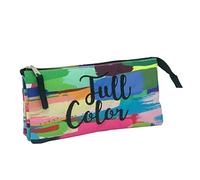 Toy Bags Dreifaches Federmäppchen, bunt, 22x12x5