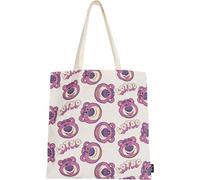 Toy Story Einkaufstasche - Farbe Fuchsia - 36x39x0.4cm - 2 Griffe - aus Polyester und Baumwolle - Lotso Druck - Original Produkt
