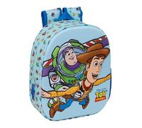 TOY STORY Schulrucksack mit 3D-Design, ideal für Kinder verschiedener Altersgruppen, bequem und vielseitig, Qualität und Widerstandsfähigkeit, 27 x 10 x 33 cm