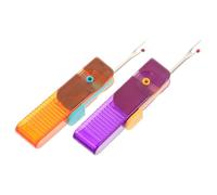 TOYANDONA 2 Stück Nahttrenner aus Edelstahl Ergonomischer Fadentrenner für Präzises Nähen Kompakt Tragbar für Handarbeiten und Selbstgemacht Bastelprojekte