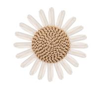 TOYANDONA 2 Stück Sonnenblumen Blumendekor aus Vliesstoff Kreative Selbstgemacht Schmuckapplikationen für Schuhe und Hüte Personalisierte Verzierung für Mädchen Beige Farbe Einfache