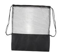 TOYANDONA 2-teilige Schnur Aufbewahrungstasche Für Fußball Mesh-sporttasche Taschen Für Frauen Sport-netztasche Für Groß Turnbeutel Mit Kordelzug Black Oxford-stoff