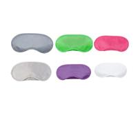 TOYANDONA 25 Stück Mehrfarbige Schlafmasken aus Polyester Leichte und Bequeme Augenklappen mit Elastischen Bändern für Männer für Hotel und Unterwegs