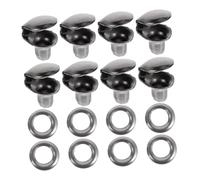 TOYANDONA 40 Stück Metallschnallen für Schnürsenkel Robuste Schuh Schnallen 8mm Ersatz für Stiefel und Schuhe Dekoratives Outdoor Schuhzubehör