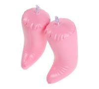 TOYANDONA Aufblasbarer Universelle Passform aus Kunststoff in Rosa 18cm Stiefelformer Hoher Schuhspanner zur Schuhaufbewahrung für Damen und Herren im Kleiderschrank und Reisen