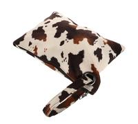 TOYANDONA Braune Clutch mit Kuh-Print für Damen, kleine Abendtasche, süßes Tiermuster, Geldbörse, Münzbeutel für Partys, Hochzeiten, formelle Veranstaltungen