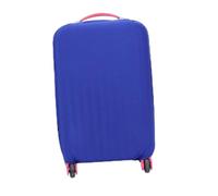 TOYANDONA Elastische Kofferhülle Blau für 26-30 Zoll Trolleys mit Einfachem Griffzugang und Schutz gegen Schmutz Sowie Kratzer Gepäckabdeckung Reisen