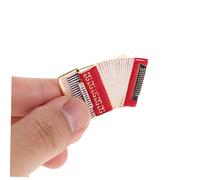 TOYANDONA Handgefertigte Akkordeon Brosche Aus Legierung Langlebig Farbecht Leichte Musik Anstecknadel Mit Sicherem Verschluss Für Pullover Hemd Rucksack