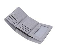 TOYANDONA Kompakte Herren Geldbörse aus Canvas in Kleines Portemonnaie mit Kartenfach Praktischer Kartenhalter für Bank Visitenkarten Leichter Change Storage Pouch Stilvoll und Vielseitig