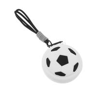 TOYANDONA Münzgeldbörse Schlüsselanhänger aus PVC mit Fußball Motiv Sportliches Design Robust und Verschleißfest für Rucksack und Aktiven Alltag
