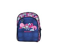 TOYBAGS Schulrucksack Hello Kitty - Doppelfach - Rucksack anpassbar an den Trolley - Laptopfach - mit POM-POM-Zubehör - 44 x 30 x 20 cm, bunt, M, Casual