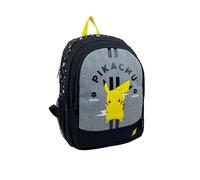 TOYBAGS Schulrucksack Pokemon Pikachu, Doppelfach, anpassbar an Trolley, gepolstertes Rückenteil, Laptopfach, 44 x 31 x 21,5 cm, bunt, M, Casual