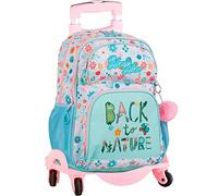 TOYBAGS Unisex Kinder Blin Dots + Trolley 4 drehbaren Rädern Schulrucksack, bunt