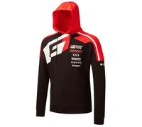 Toyota Gazoo Racing, Offizielles 2025 World Rally Merchandise, Team-Sweatshirt, Pullover, Hoody, Schwarz, Rot, Weiß, Schwarz , XL