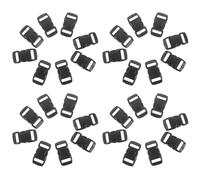 Toyvian 100 Stück Kunststoff Rucksack Schnallen mit Seitlicher Entriegelung Abnehmbare Gürtelschnallen 1cm Strapazierfähige Ersatzclips für Wanderrucksäcke Taschen und Haustierzubehör