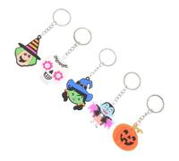 Toyvian 30 Stück Halloween Schlüsselanhänger Kür us Pvc mit Cartoon Motiv Dekorativ für Haus und Autoschlüssel als Geschenk und Halloween Dekoration