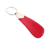 Toyvian Kleiner Schuhlöffel Schlüsselanhänger aus Metall und Pu Leder Kompakter Robuster Schuhanzieher für Reisen und Alltag Vielseitig für Damen Herren und Senioren Geeignet