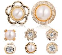 Toyvian Magnetische Hijab Pins 8 Stück mit Sicherem Magnetverschluss für Schals und Kleidung Schonend und Vielseitig Einsetzbar