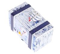 Toyvian Rechteckige Holz Schmuckschatulle Schmuckkästchen Für Ohrringe Armbänder Und Ringe Wiederverwendbarer Schmuck-organizer Platzsparendes Aufbewahrungsbox Für Frisiertisch Oder Nachtt