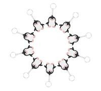 TOYZFRIENDY 24 Stück Teiliges Pinguin Schlüsselanhänger Tragbare Taschen Rucksack Deko Niedliche Pinguin Anhänger Praktische Partygeschenke als Geburtstagsmitgebsel und Accessoires