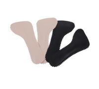 TOYZFRIENDY 2paare Gepolsterte Selbstklebende Schuheinlagen für High Heels Rutschfeste Einlegesohlen für Damen Unsichtbare Fußpolster für Pumps und Sandalen Bequeme Komfort-einlagen