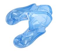 TOYZFRIENDY wasserdichte Silikon Überschuhe Unisex rutschfest und Verschleißfest Regen Schneeschutz Schuhüberzieher mit Elastischem Sitz und Verstärktem Material Blau