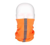 TP Multifunktionstuch, Bandana Schlauchschal, als UV-Schutz, Outdoor Halstuch oder Stirnband, unisex orange stripe