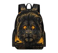 TPISLI Jungen Ranzen Löwe Muster 8 Jahre Mädchen Schulrucksack 5. Klasse Schultasche Mittelstufe Kinderrucksack Tier Motiv Grundschüler Back to School Geschenk