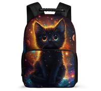 TPISLI Rucksack mit Kätzchen Muster 9 Jahre für Jungen Schulrucksack Tier Katze Klasse 3 Bookbag, Weiche Filzdetails Leicht Robust Geschenk zum Schulanfang