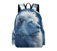 TPISLI Schulranzen Löwe Motiv Klasse 2-4 für Jungen und Mädchen Schulrucksack Kinder Schultasche mit Tier Kinderrucksack 12-16 Jahre 11,6 Zoll Laptop Backpack Bücher und Hefte